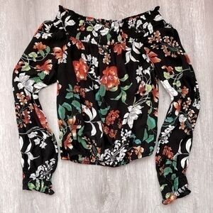 Off The Shoulder Peasant Top S